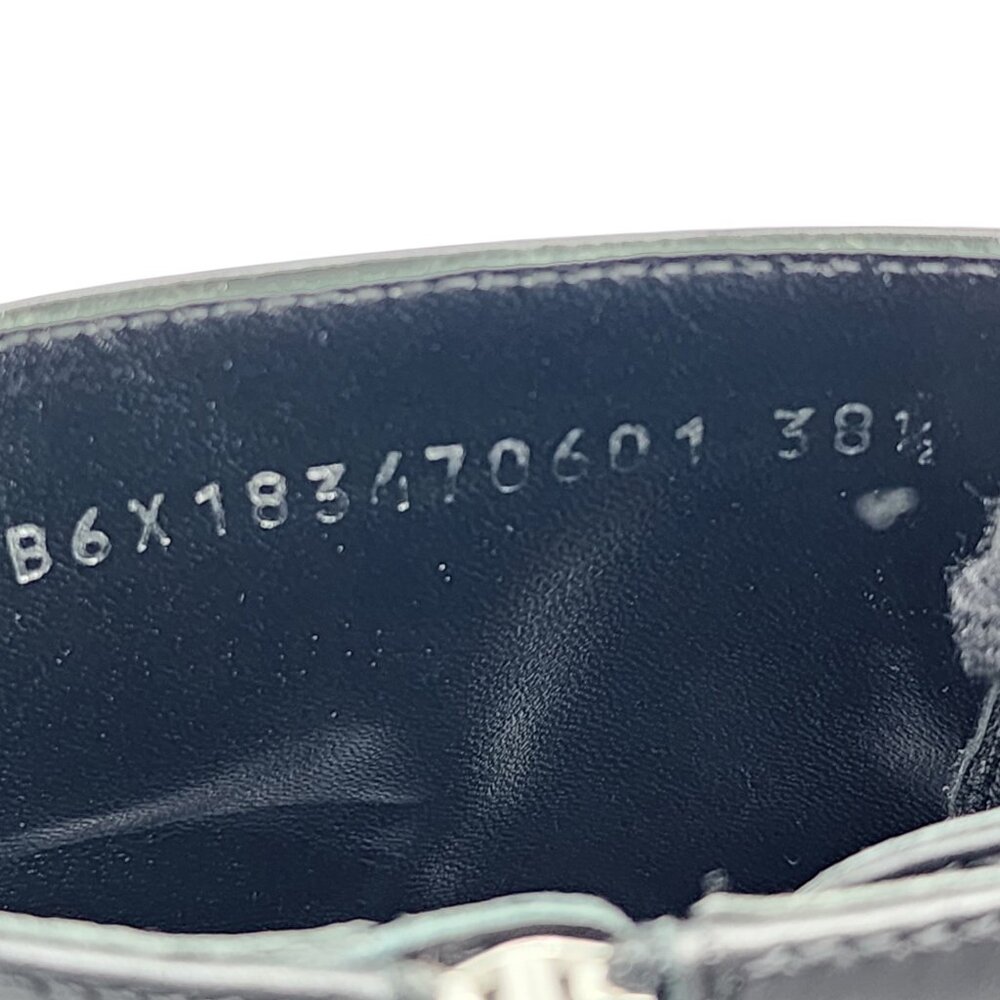 Alexander McQueen Leather Combat Boots 38.5 - Picture 13 of 14
